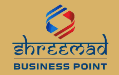 Shreemad Business Point commercial hub logo - Krupa Elevators commercial MRL lift in Hanspura, Ahmedabad